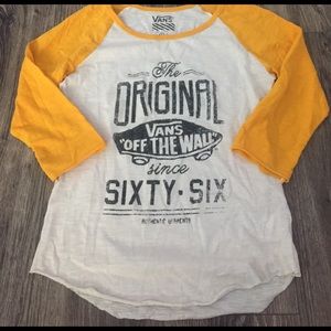 Vans baseball tee