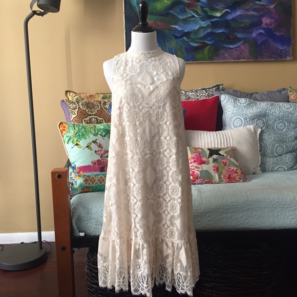 Anthropologie Dresses & Skirts - floreat/ lace dress