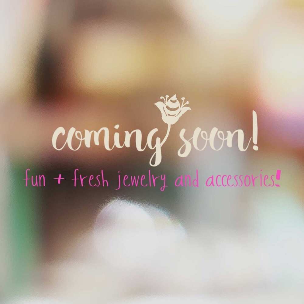 Boutique accessories coming soon!