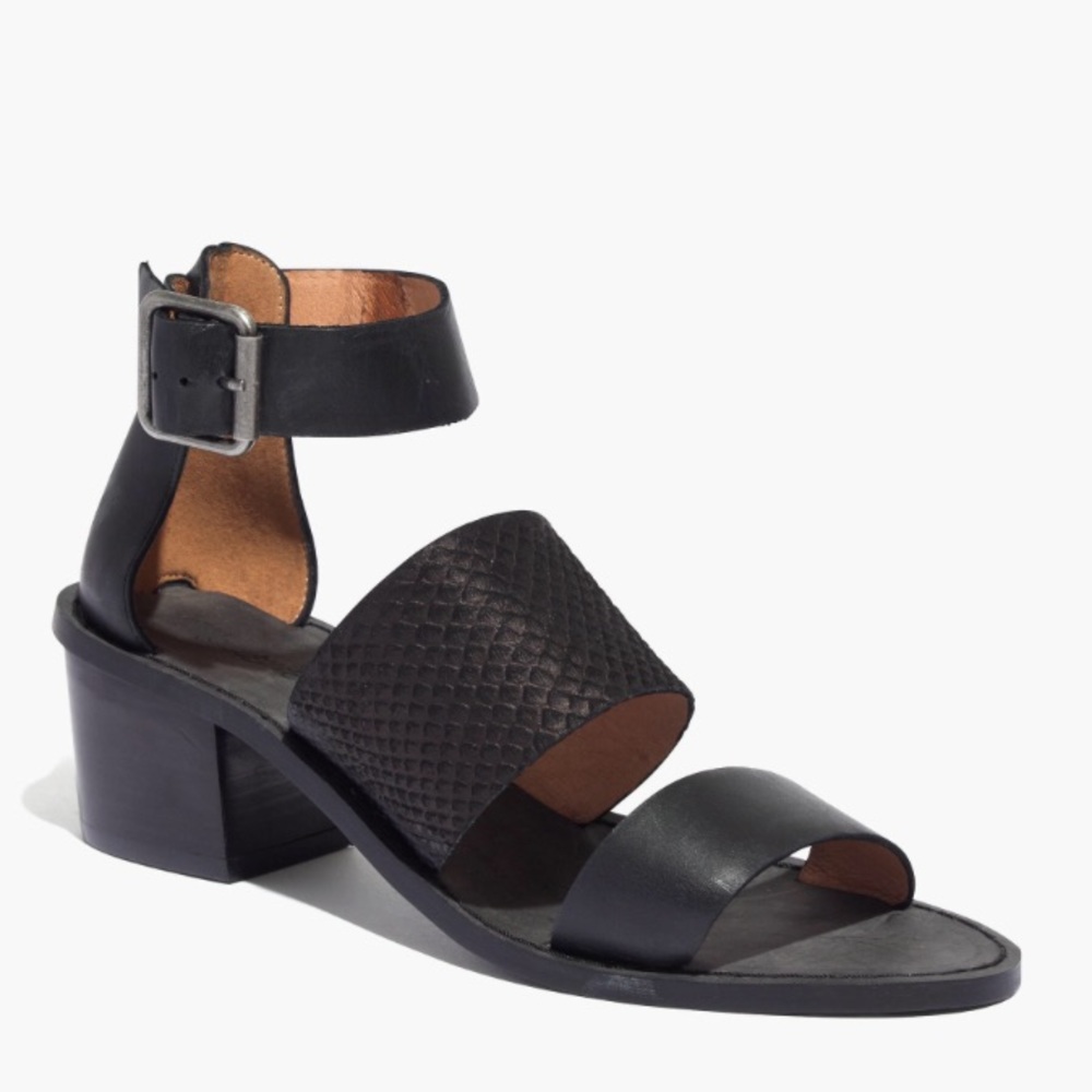 ISO Madewell warren sandal in black