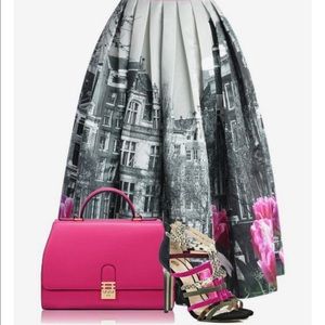 Chicwish Printed Skirt XS