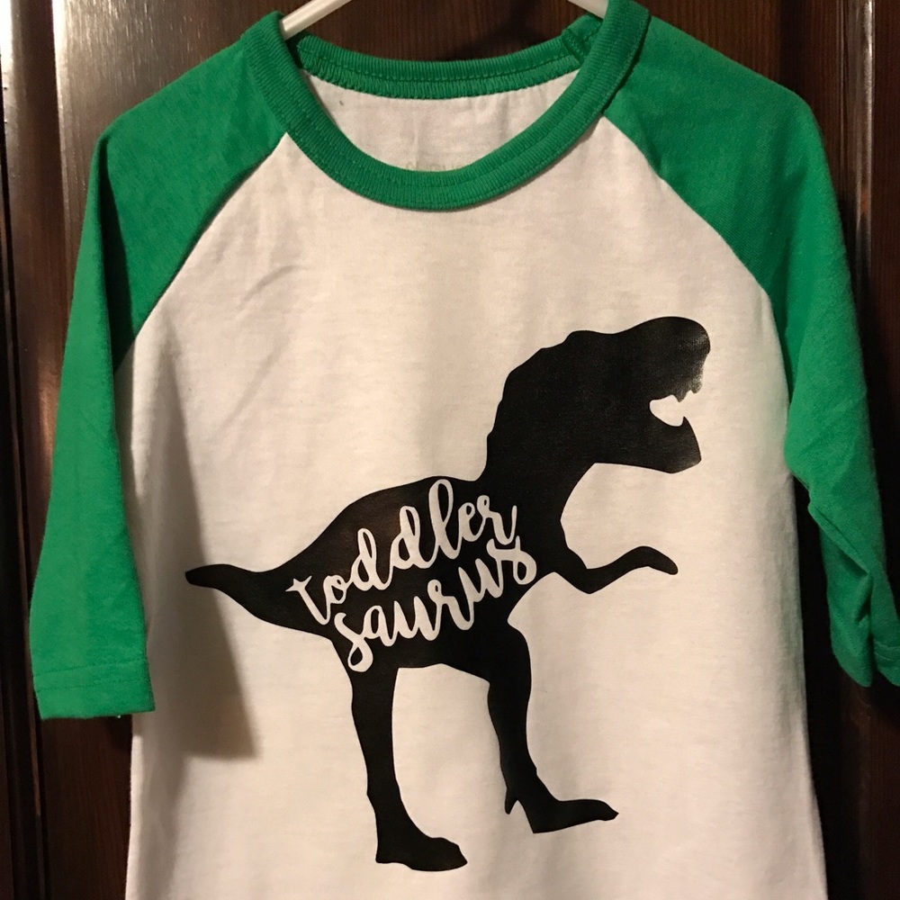 Toddler dinosaur shirt
