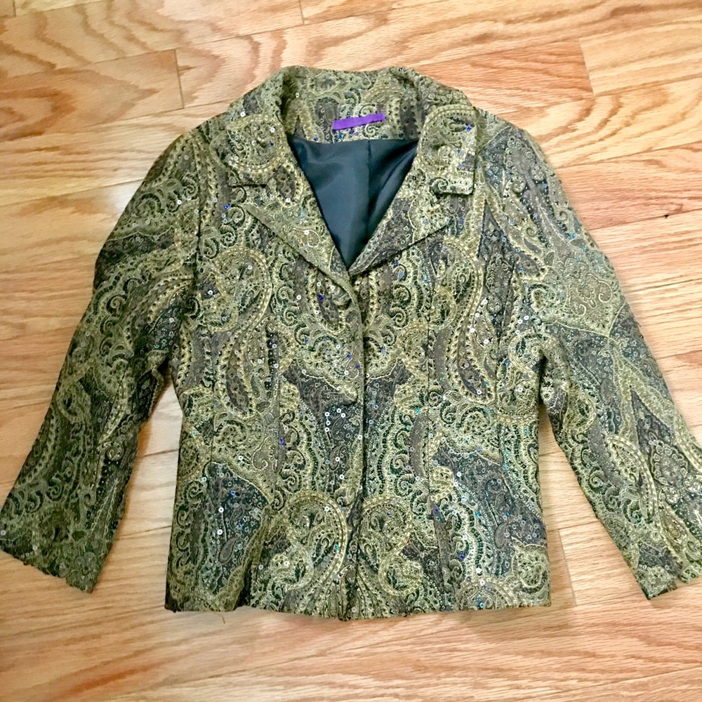 100% made in France gold jacket