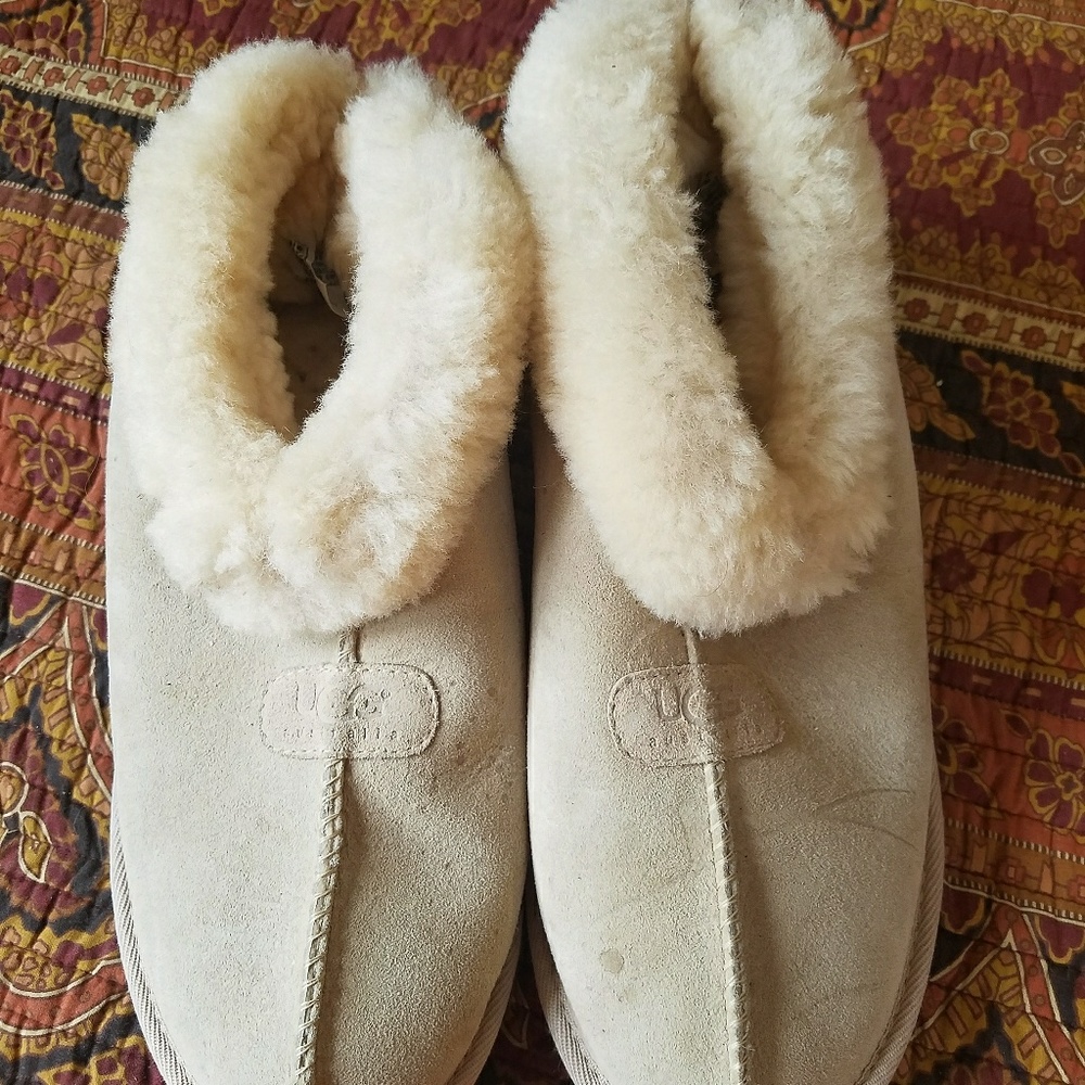 UGG women's hard sole slippers