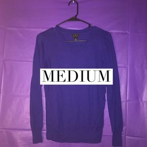 Royal blue long sleeve shirt