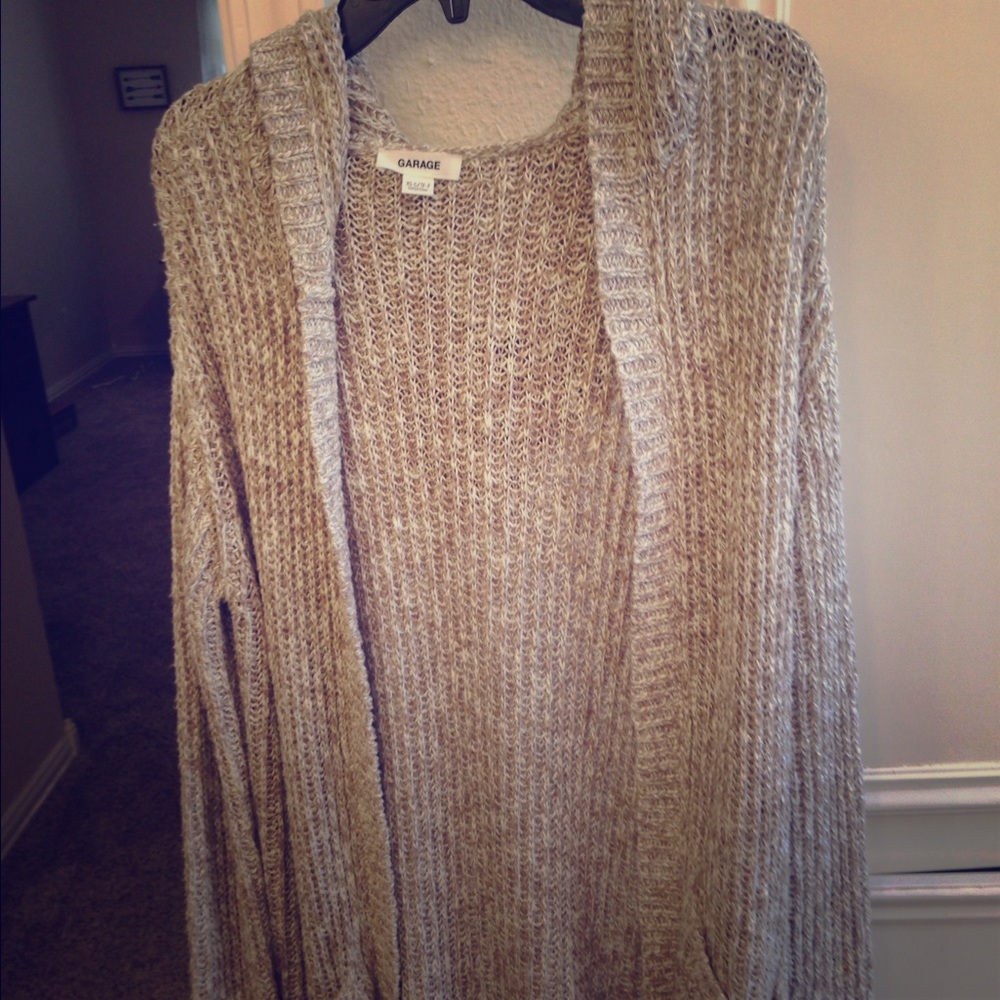 Garage cardigan knit