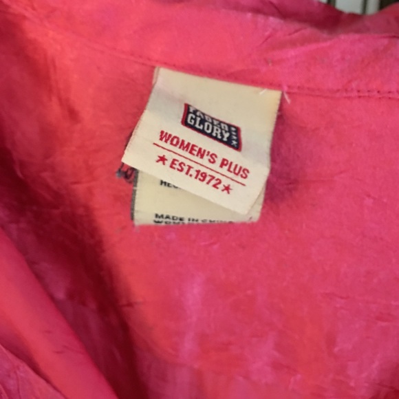 😂Plus size Faded Glory long sleeve shirt😂 - Picture 3 of 7