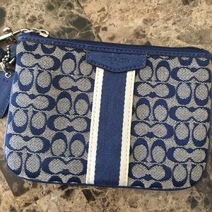 Never used coach wristlet