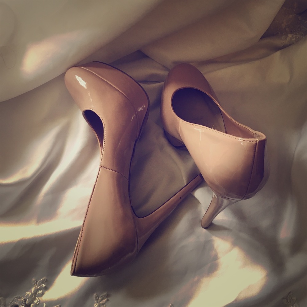 Stilleto heels.