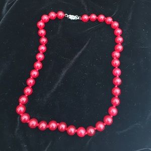 🎃Red stone necklace
