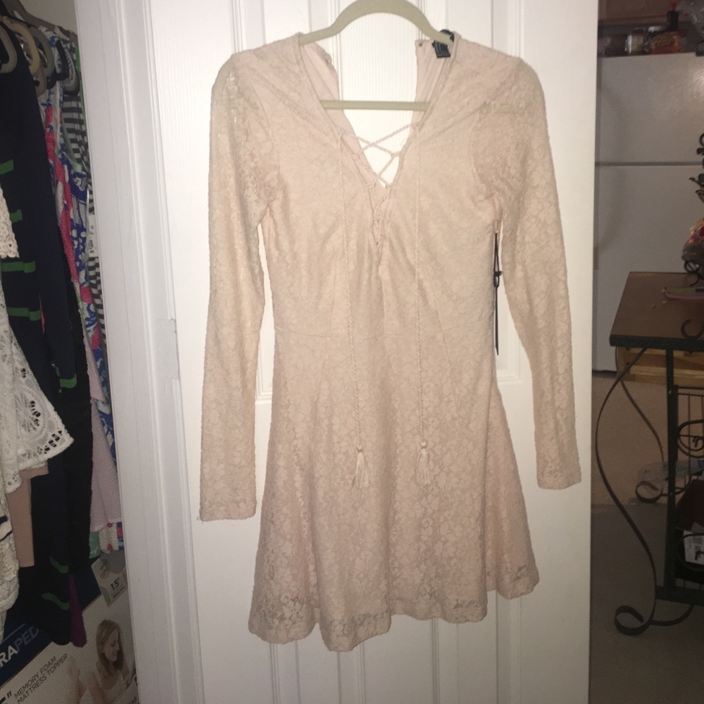 Blush flowy dress