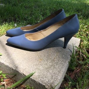 Vintage blue heels