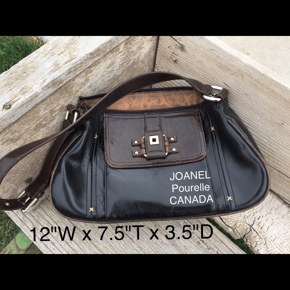 Beautiful Brown JOANEL shoulder PURSE