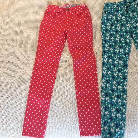 Garnet Hill kids skinny jeans - Picture 2 of 5