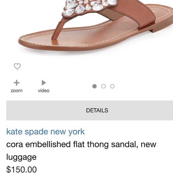 FINAL SALE 🇱🇷Cora Crystal Embellished Leather - Picture 4 of 4