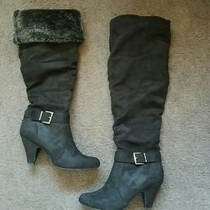 cityclassified size 7 knee high boots