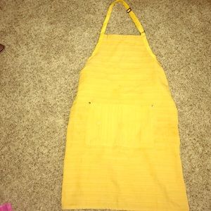 SOLD Mustard Yellow Apron