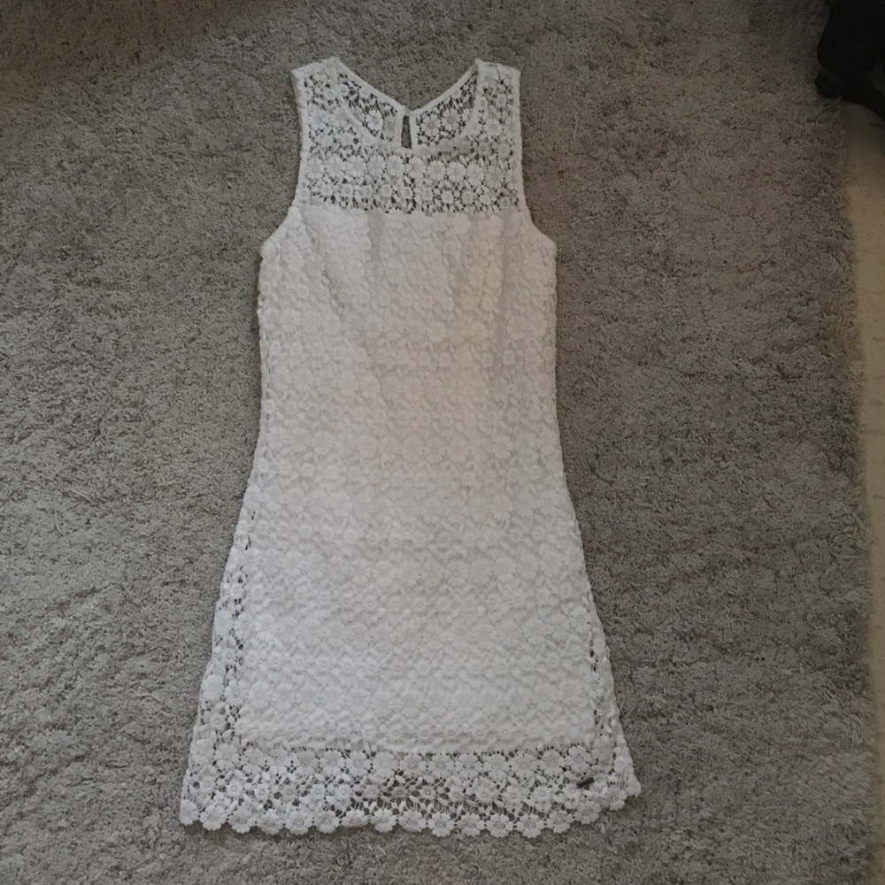 White Hollister dress
