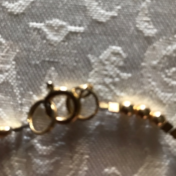 Cloisonné Beads and gold toned Beads hand strung - Picture 7 of 7