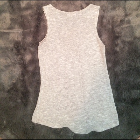 Cheetah knitted tank top size M - Picture 2 of 2