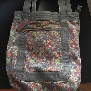 BONGO Jean Purse! Multi colored stars!!!