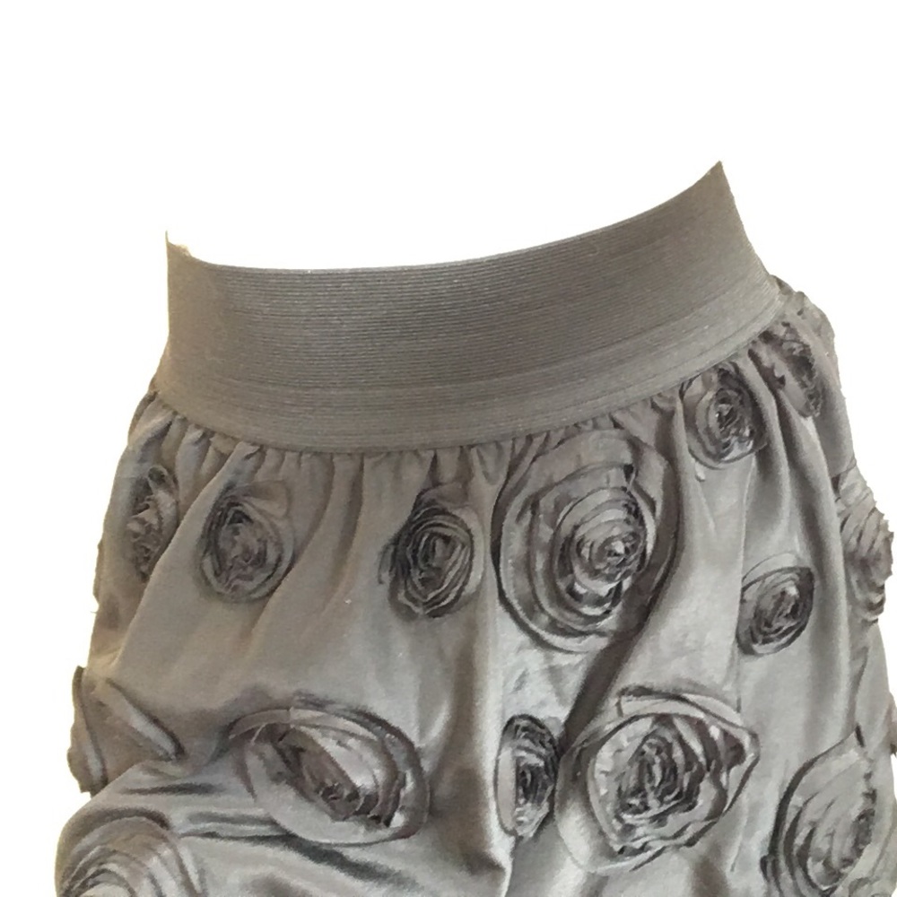 Floral skirt.