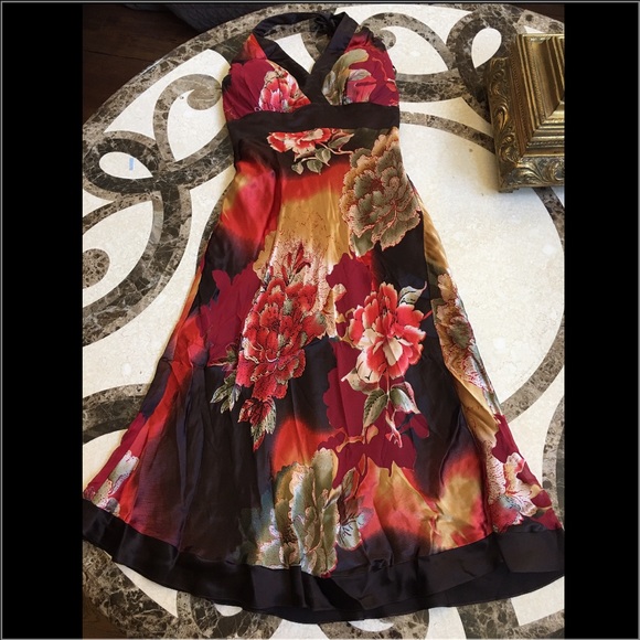 Cache Silk Dress - Picture 4 of 4