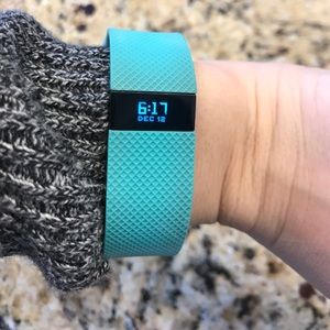 Fitbit hr charge green