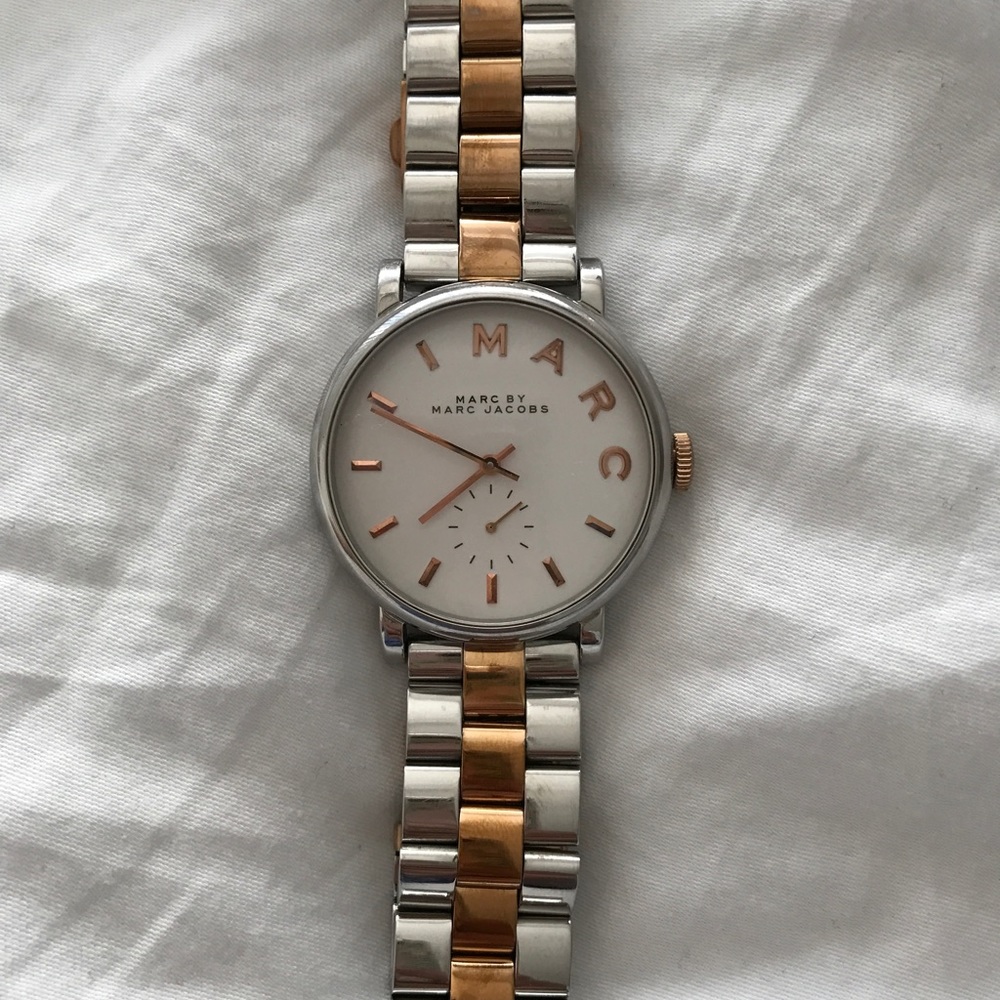 Marc Jacobs Baker Mini Two Tone wristwatch