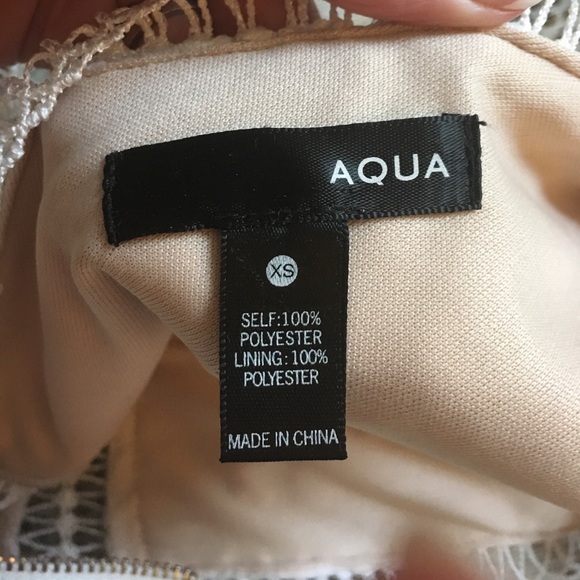 Aqua Lace Dress -XS - Picture 5 of 5