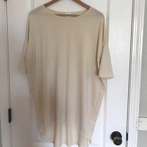 NWOT rare solid cream colored Irma