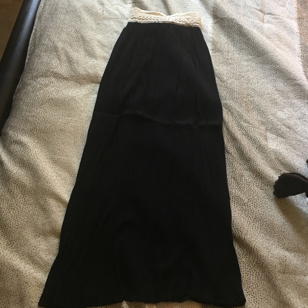 Black Maxi Skirt - S