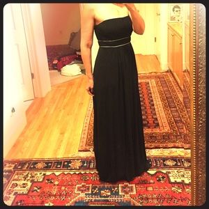 BCBG long black gown / dress