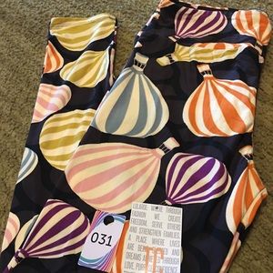 LuLaRoe TC leggings Hotair Balloons