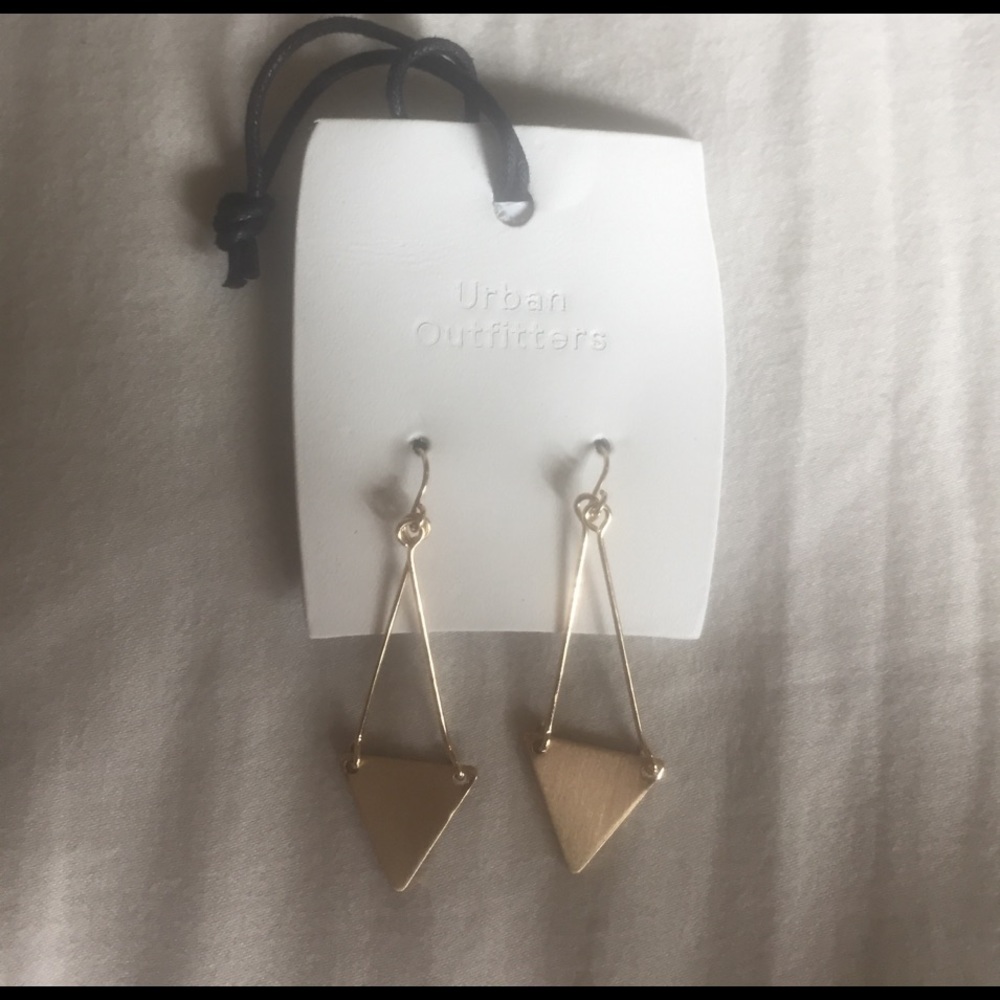 Urban Outfitters Triangle Drop Earrings