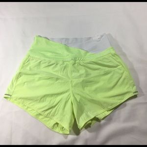 Neon Green Lulu Shorts