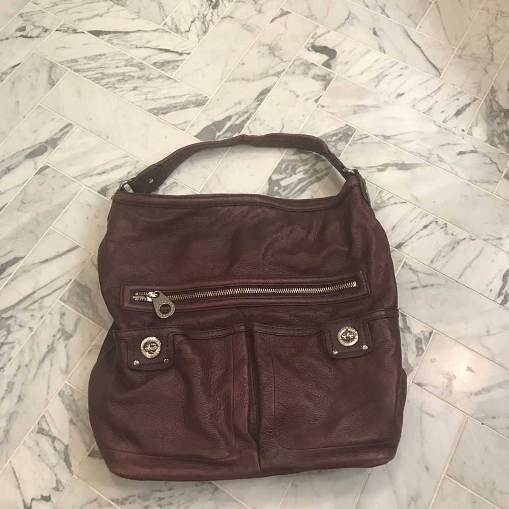 Plum Marc by Marc Jacobs hobo bag.
