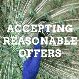 Reasonable offers will be considered!