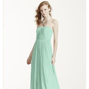 Bridesmaid dress, maxi dress.