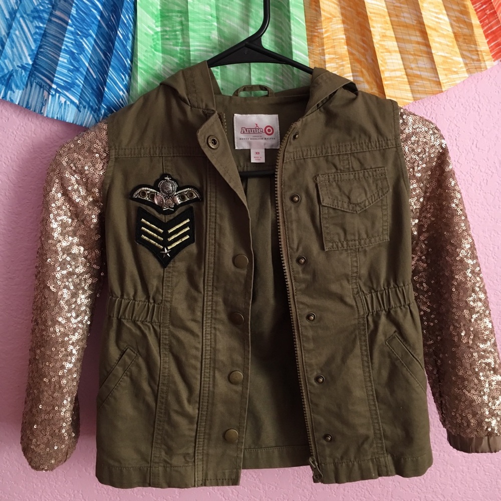 Little girls military jacket