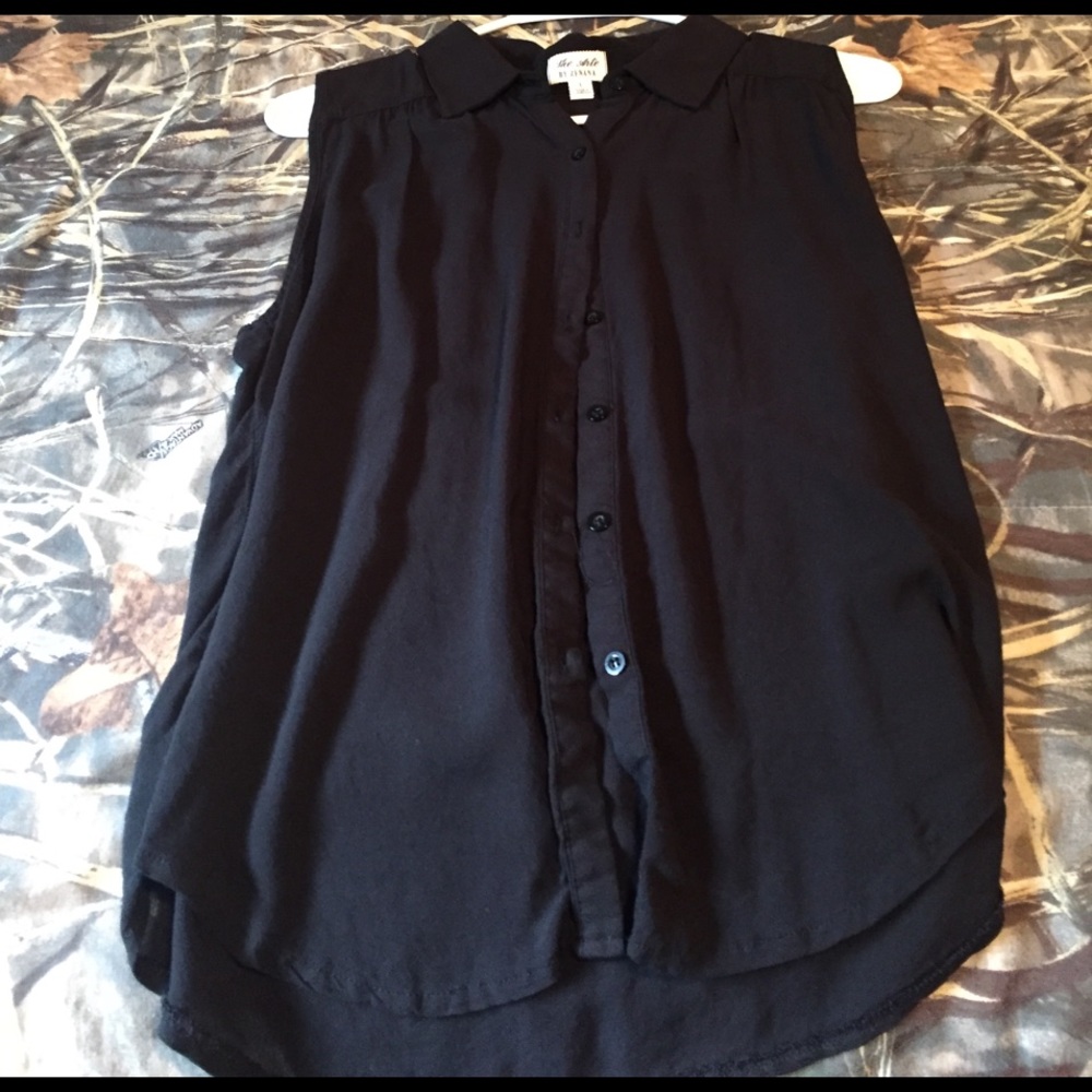 Black button up