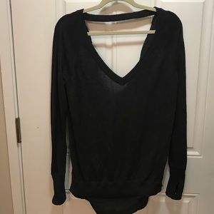 Lululemon drapery back sweater