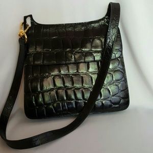 Fabian Black Leather Purse
