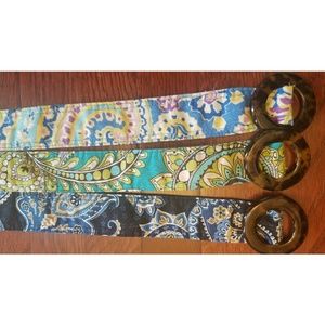 Vera Bradley Belt Bundle