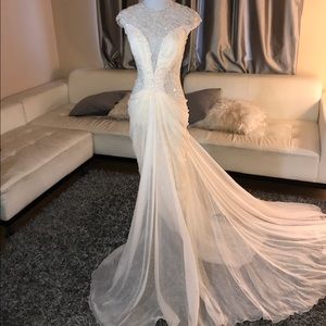 Tadashi Dress Chiffon Beaded