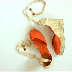 J. Crew wedge espadrilles