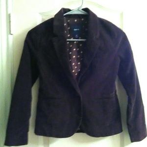 GAP KIDS Girls Velour blazer SZ M (8)