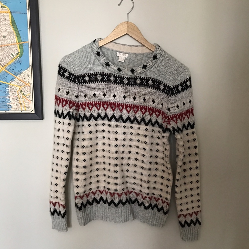 J.Crew Factory Fair Isle Sweater