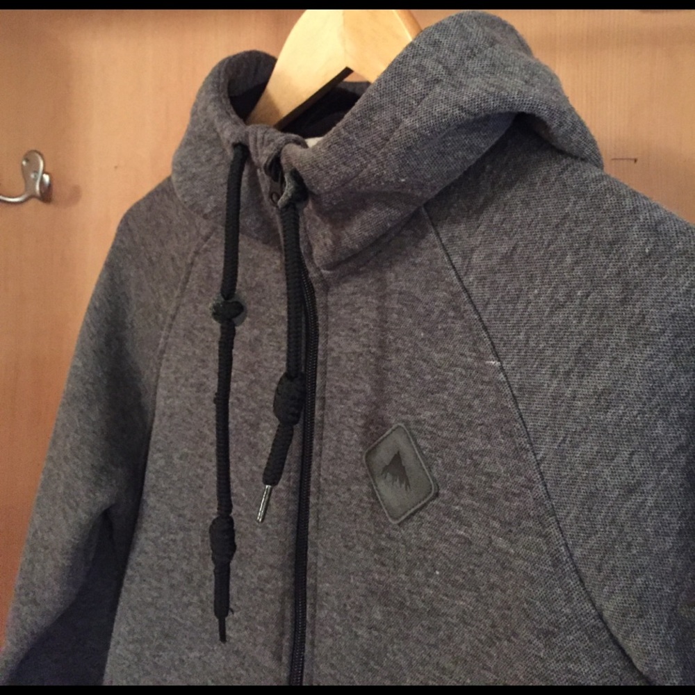 Burton zip up hoodie