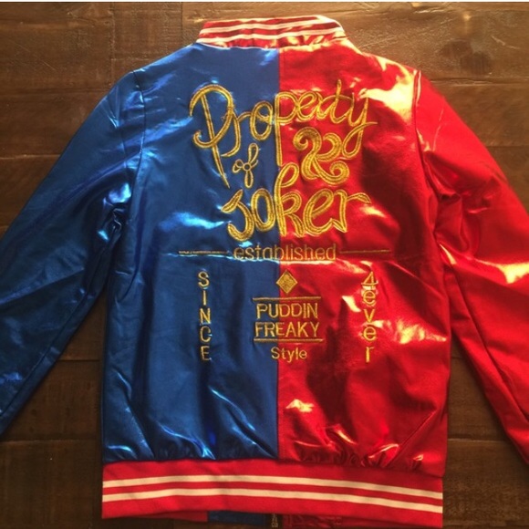 Harley Quinn Suicide Embroidered jacket - Picture 2 of 4